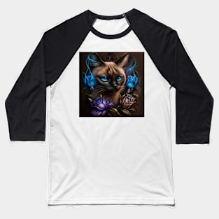 Siamese Tattoo Magic Baseball T-Shirt